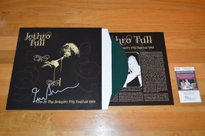 Jethro Tull Ian Anderson Signed "Live Newport Festival 1969" Vinyl LP ~ JSA COA - Picture 1 of 7