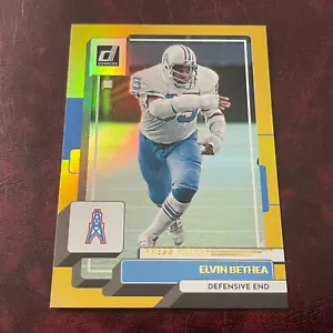 2022 Panini Donruss ELVIN BETHEA Premium PRESS PROOF PARALLEL #47 HOUSTON OILERS - Picture 1 of 1