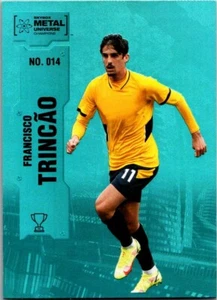 2022 Skybox Metal Universe Champions Aqua Francisco Trincao #014 - Imagen 1 de 2