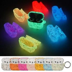 Fundas para Airpods 4th Coque Fluorescente Líquido Silicona Anti Caídas Protector E7I5 - Imagen 1 de 23