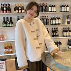 Chinese Style Korean 2023 Winter Short Lamb Wool Shearing Fur Coat Womens Jakcet