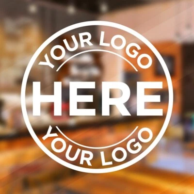 CUSTOM BUSINESS LOGO | Decal Sticker | Personalised Vinyl Logo | Business Logo - Image 1 of 4