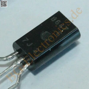 2 x 2SB647C Silicon PNP Epitaxial Transistor -1A 0,9W -80 Hitachi TO-92L 2pcs - Picture 1 of 1