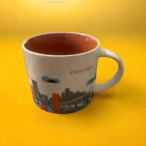 2017 Starbucks YOU ARE HERE Chicago Mini Mug Ornament 2 oz Demitasses - Picture 1 of 5