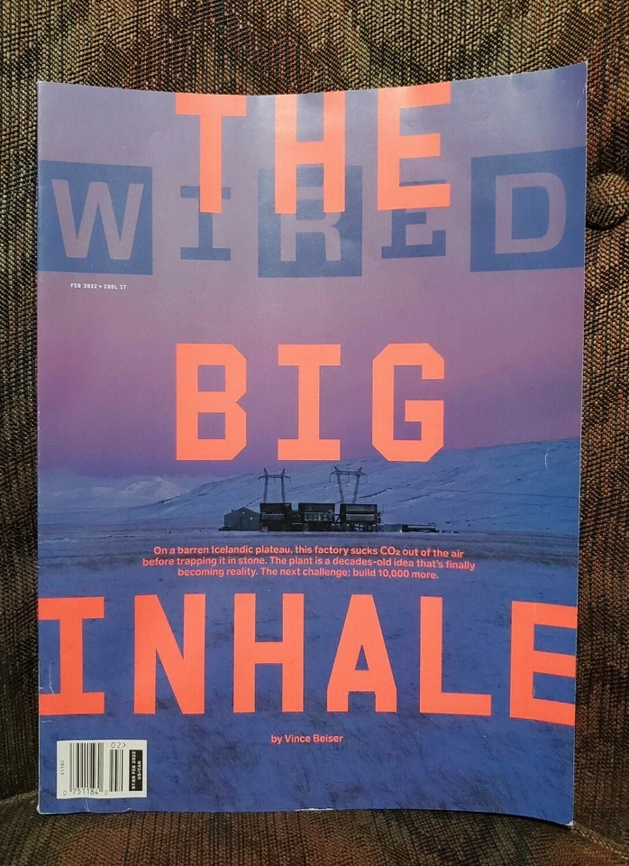 Wired Magazine February 2022, The Big Inhale Foto 1 de 1