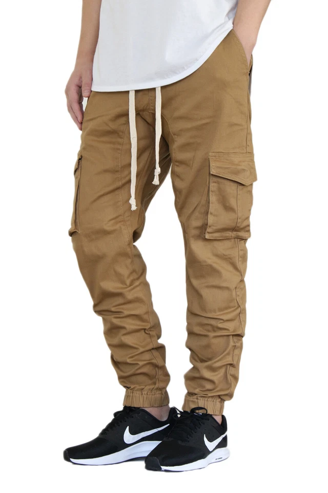 Herren Stretch Twill Cargo Jogginghose Jeans Lieferbar S M L XL 2XL 3XL 4XL 5XL  - Bild 1 von 1