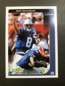 2002 Score Matt Hasselbeck #206 Seattle Seahawks NM Nice! - Picture 1 of 6