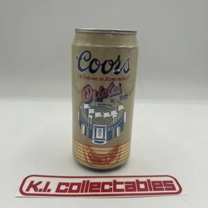 1991 Baltimore Orioles A Season To Remember Sealed Coors Beer Can - Picture 1 of 10