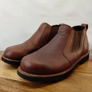 Red Wing Irish Setter Chelsea Leder Schuhe Herren Größe 11EE Braun Ölbeständig - Bild 1 von 13