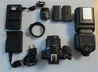 Canon EOS R50, Spiegellose Systemkamera Kit mit RF 24-105 Objektiv+weiterem - Bild 1 von 4