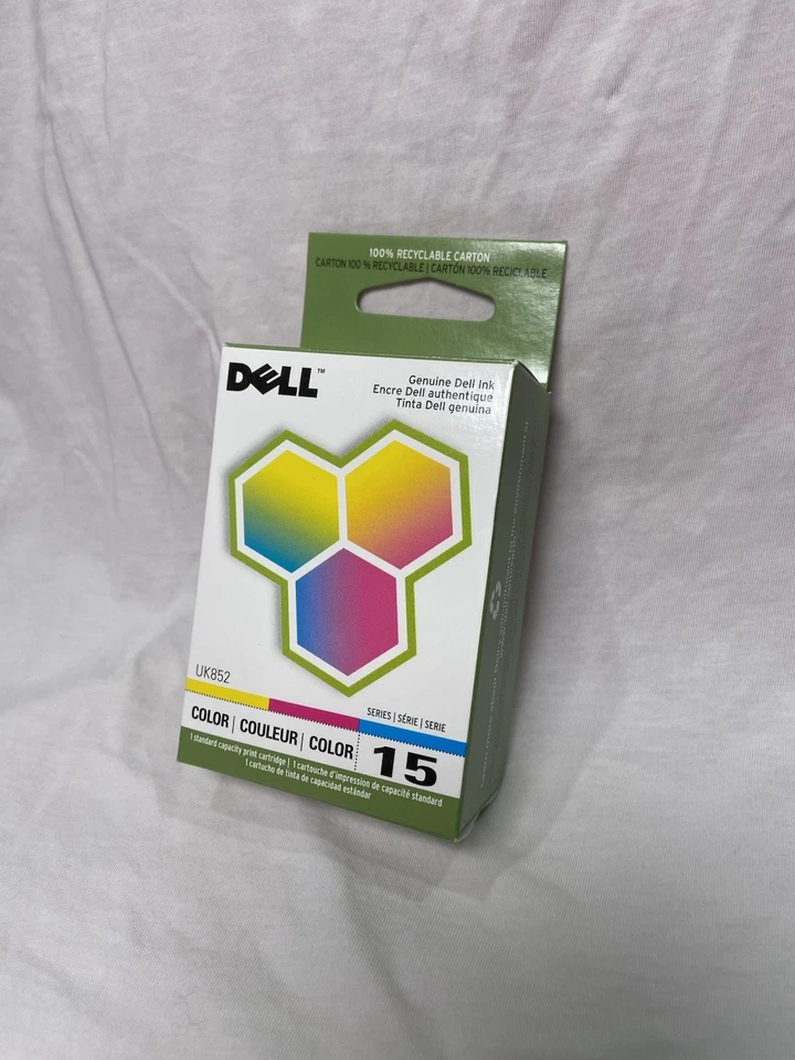 Cartucho de tinta color capacidad estándar Dell Computer UK852 15 Foto 1 de 1