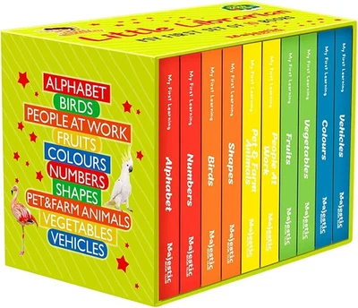 My First Little Librarian: Box set of 10 Best Board Books for Kids Learning Book - Image 1 of 4