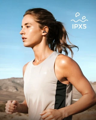 SOUNDPEATS Clip1 Auricolari Wireless Open-Ear Hi-Res LDAC Bluetooth Nero - Immagine 1 di 4