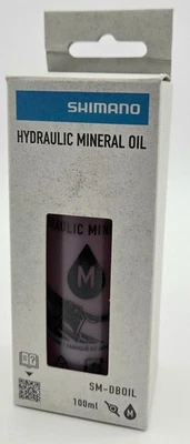 Shimano 100ml Hydraulic Bicycle Brake Mineral Oil Fluid Bottle - Retail Packaged - Image 1 of 3