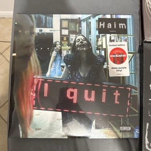 Haim - I Quit - Target Exclusive Deep Purple 45 RPM Vinyl 2 LP Sealed - Picture 1 of 2