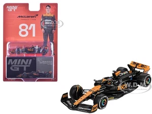 MCLAREN MCL60 #81 PIASTRI 3RD PL F1 GP japonés (2023) 1/64 por mini gt mgt00768 - Imagen 1 de 6