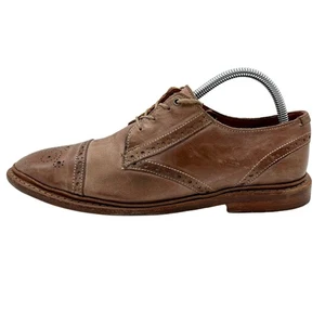 Allen Edmonds Bainbridge Puntera Oxford Cuero Marrón Hombres Zapatos de Vestir 8 D 8176 - Imagen 1 de 12