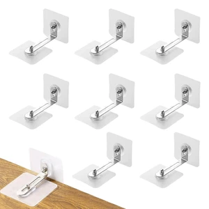 8 Stück Kippsicherung Möbel,Wandbefestigung Schrank,Kippschutz Möbel Wandanker,K - Bild 1 von 6