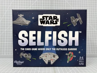 Selfish Star Wars Edition the Card Game Ruthless Survive Ridleys Disney Age 8+ - Image 1 of 4