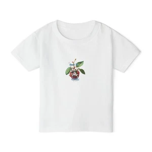 Cute Toddler T-Shirt with Apple Design, Adorable Kids Gift, Boy or Girl Shirt - Picture 1 of 29