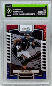 Caleidoscopio Justin Fields 2023 rojo absoluto blanco y azul #30 DGS 9 como nuevo - Imagen 1 de 6