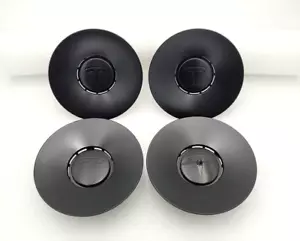 OEM 2020-2023 Tesla Model Y Black Center Cap - SET of 4 - 1188233-00-A - Picture 1 of 5