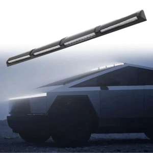 Gloss Black Roof Top Light Lamp Bar LED DRL Fits For Tesla Cybertruck 2024 2025 - Picture 1 of 6