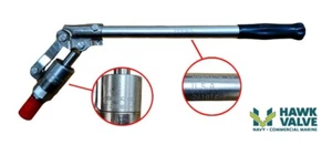 DOERING SERIES 241-S 3000# HYDRAULIC HAND PUMP (PN: 241621-S / 4320-01-555-7742) - Picture 1 of 5