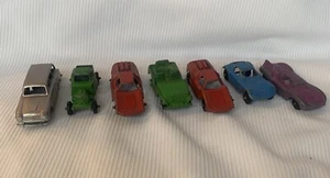VTG 7 Tootsietoy And Others Diecast Metal Toy Race Car See All Photos - Picture 1 of 6