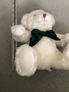 Soft Toy White Teddy Bear by Birthdays - Picture 1 of 4