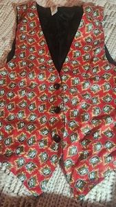 Chaleco de Navidad Feo (O No) DE COLECCIÓN Para Hombre Pequeño Mediano Disney Mickey Mouse - Imagen 1 de 6