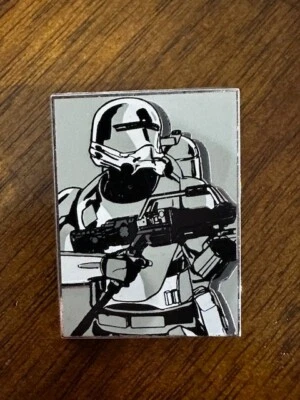 Disney Star Wars Stormtrooper Pin The Force Awakens Storm Trooper Mystery Pin - Image 1 of 2
