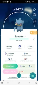 Pokemon Go Shiny Banette - Bild 1 von 2