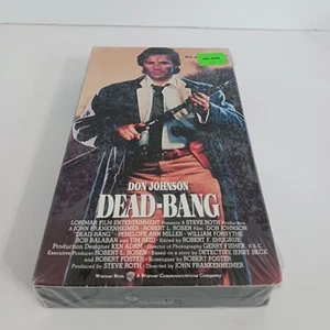 Dead Bang (VHS 1989) Don Johnson Penelope Ann Miller NEW and Sealed - Imagen 1 de 5