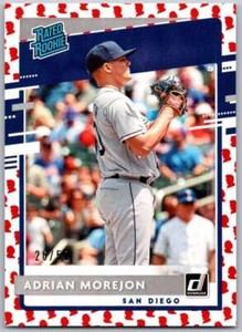 2020 Donruss Presidential Collection #55 Adrian Morejon  RC Rookie /50 Padres 