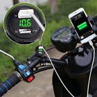 New Car Boat Marine Motorcycle Waterproof Dual USB Charger Socket with Voltmeter