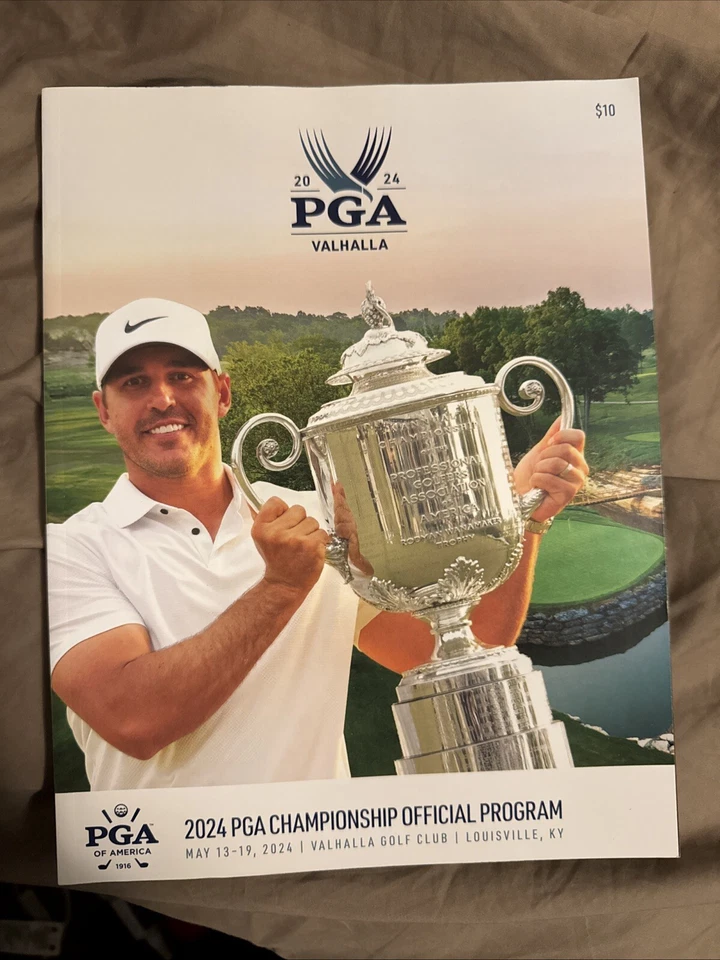 2024 PGA VALHALLA 106TH CHAMPIONSHIP GOLF TORNEO PROGRAMA OFICIAL SCHAUFFELE Foto 1 de 1