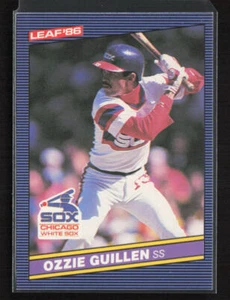 1986 Leaf #140 Ozzie Guillen Chicago White Sox Rookie - Picture 1 of 2