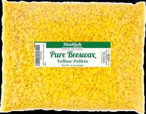20 lb Pellets de Cera de Abeja Amarilla Cera de Abeja 100 % Cuentas Naturales Gránulos OFERTA artesanal - Imagen 1 de 1