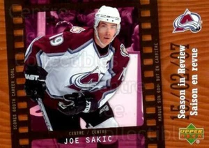 2007-08 McDonalds Upper Deck Season in Review #6 Joe Sakic - Picture 1 of 1