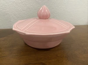 "Cazuela MCM Miramar Of California rosa con tapa a prueba de horno 801 9""" - Imagen 1 de 5