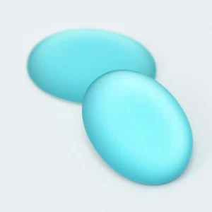 25x18mm Oval Lunasoft Cabochon - Spearmint - Quantity 1 - Luna Lucite Cabochon - Picture 1 of 1