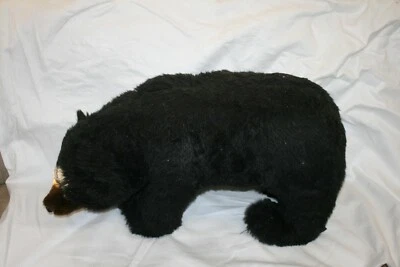 Huge Hen House Standing Black Bear Plush Foot Stool Footrest Ditz Design  Foto 1 de 4