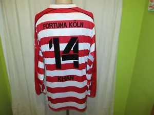 Fortuna Köln Jako Langarm Matchworn Trikot 2009/10 "HIT" + Nr.14 Kahn Gr.M- L - Bild 1 von 7