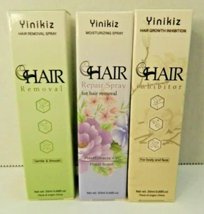 Yinikiz hair removal 3 sprays moisturizing removal inhibition 3- 0.68 fl oz - Picture 1 of 4