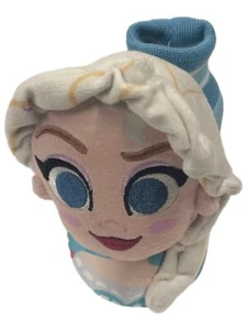 Disney Frozen Toddler Girls Blue Elsa Slippers House Shoes - Picture 1 of 2