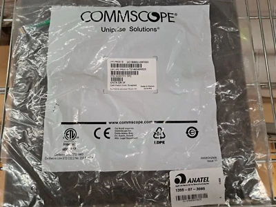 New, Commscope, UC1BBB2-0MF003, 3FT , 33/14 RM, Cat6 Patch cord, RJ45 to RJ45 - Image 1 of 3