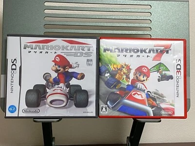 Nintendo DS 3DS Game Soft MARIOKART DS & 7 2Games set Japan version - Image 1 of 4