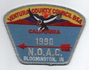 Ventura Council CSP SA-24, NOAC 1990, SMY Brd., parte posterior de plástico, ¡como nueva! - Imagen 1 de 1