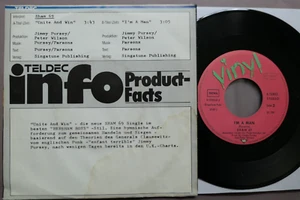 SHAM 69 Unite And Win 7" Promo Unique German PS Product Facts TELDEC 6.12852 M- - Imagen 1 de 5